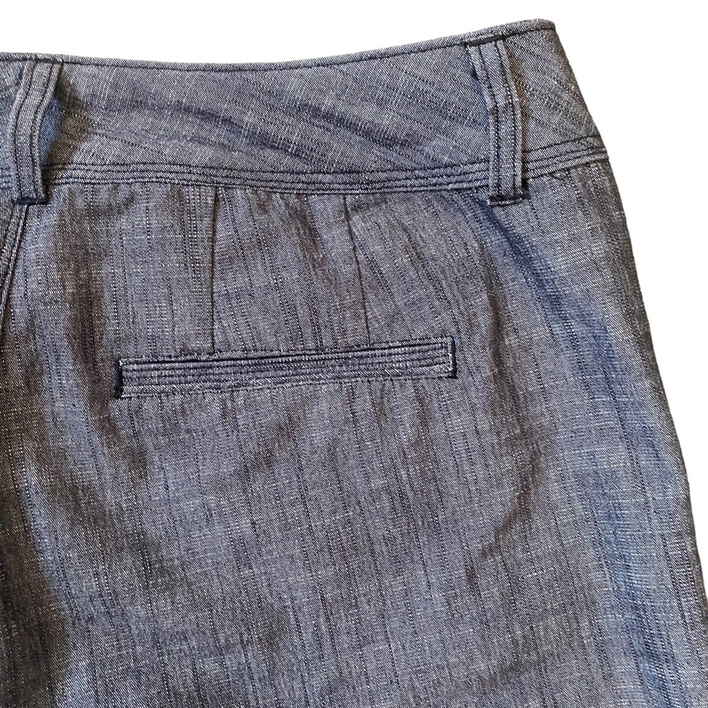 Christopher & Banks Grey Tweed Cropped Dress Pant 4 - Picture 6 of 11